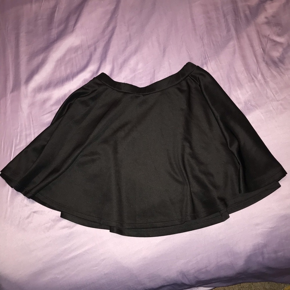 Black Skater Skirt